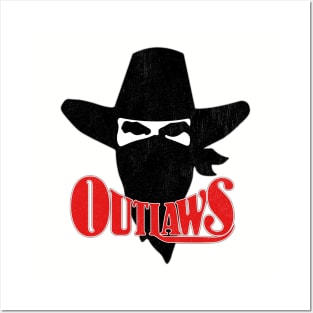 Defunct Oklahoma Outlaws Football Posters and Art